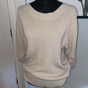 NY & CO soho jeans tan sweater